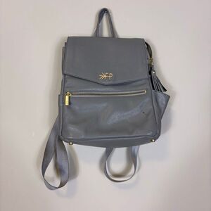 Freshly Picked Mini Classic Backpack Grey Vegan Leather